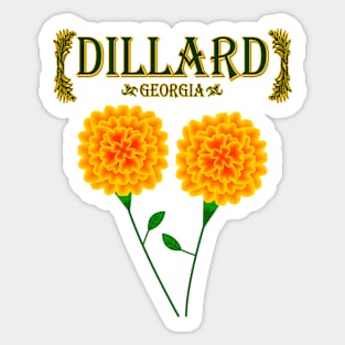 Dillard Georgia Sticker